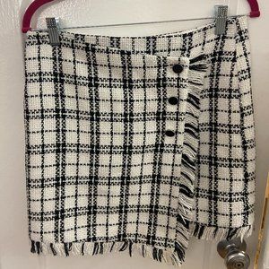 Rachel Zoe Tweed Mini Skirt 6